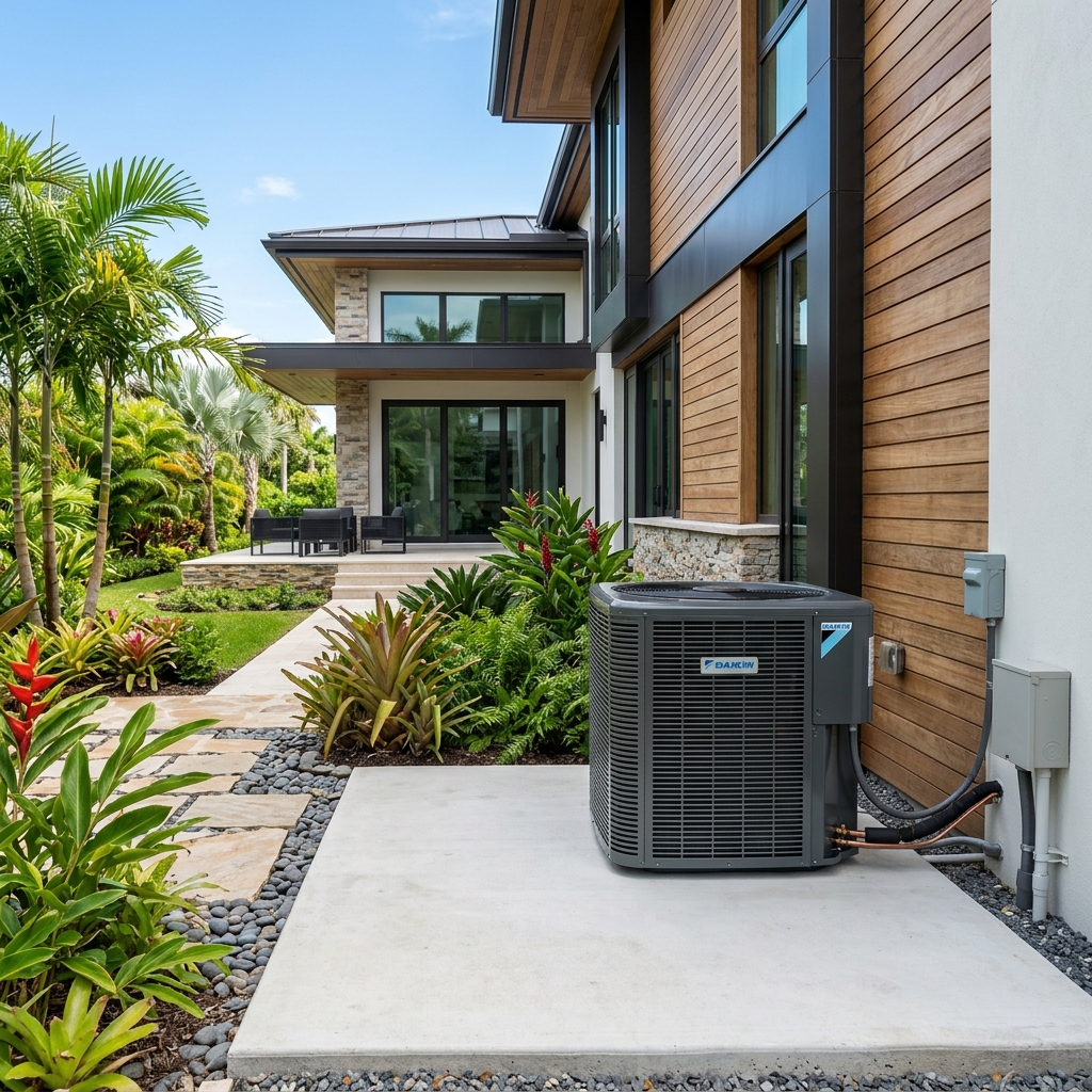 Heat pump system installation and repair services in Naples Florida